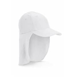 Casquette de soleil anti-UV pour enfants Blanc, Coolibar