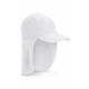 Casquette de soleil anti-UV pour enfants Blanc, Coolibar