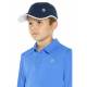 Casquette sport anti UV pour enfant - Lenny - Marine / Blanc